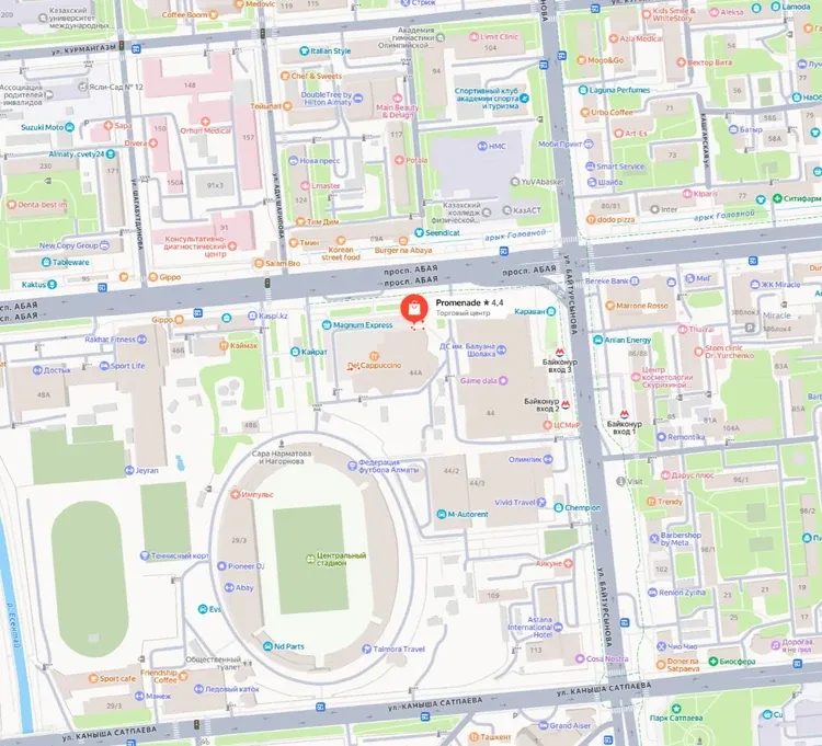 Event location map
